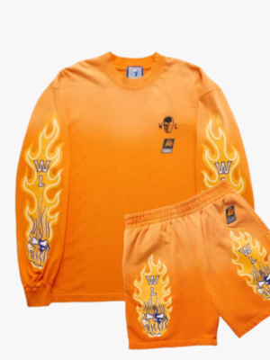 Warren Lotas Orange Tracksuit