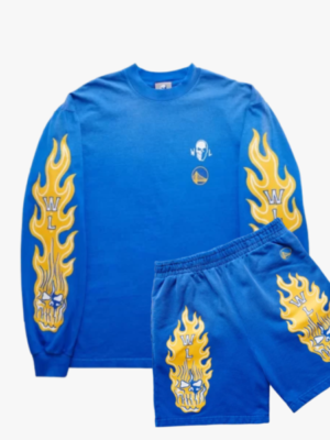 Warren Lotas Blue Tracksuit