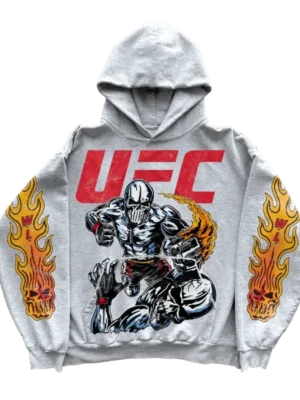 Warren Lotas Knockout Hoodie Heather Grey
