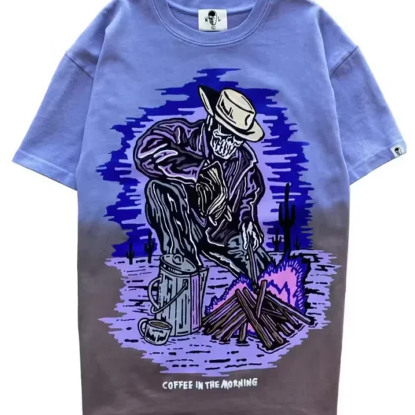 Warren Lotas Coffee Short Sleeve Tee Shirt Alt Ombre