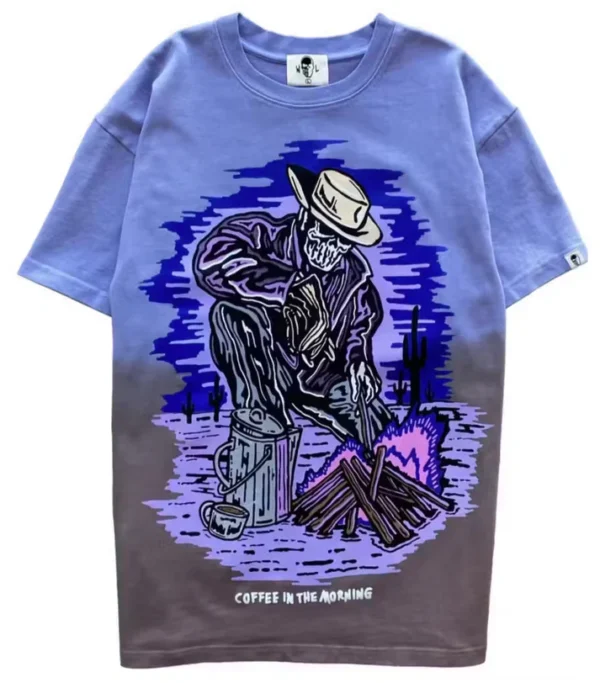 Warren Lotas Coffee Short Sleeve Tee Shirt Alt Ombre