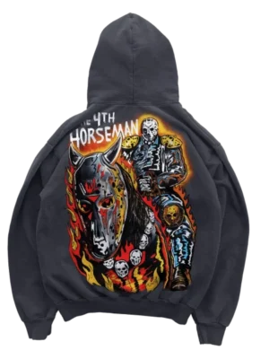 Warren Lotas 4th Horseman Stone Washed Hoodie