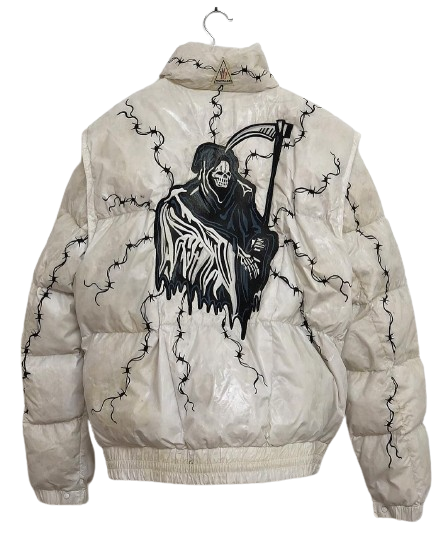 Warren Lotas Glow in the Dark Re-Designed Vintage Moncler