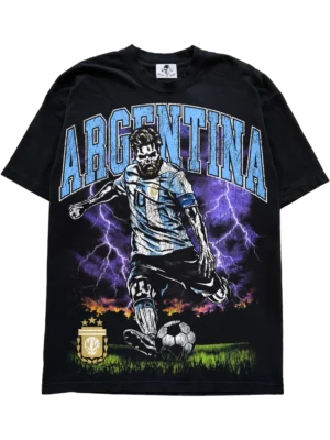 Warren Lotas Argentina World Cup T-Shirt – Black