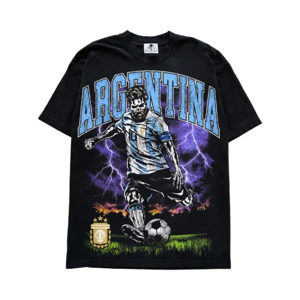 Warren Lotas Argentina World Cup T-Shirt – Black