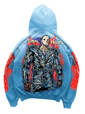 Warren Lotas Final Friday Hoodie Sunfaded Blue