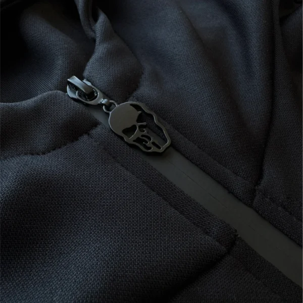 Warren Lotas Skull Slot Bling Hoodie Vintage Black