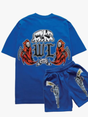 Warren Lotas Tracksuit Blue