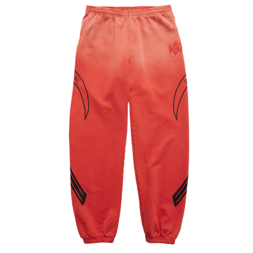 Warren Lotas Bat Sweatpants Faded Red