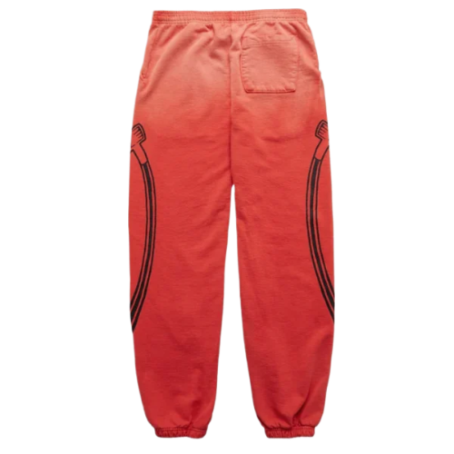 Warren Lotas Bat Sweatpants Faded Red