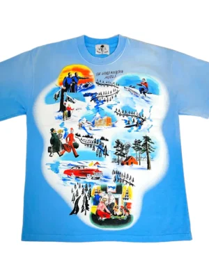 Warren Lotas Grand Mountain Shirt – Light Blue
