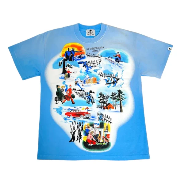 Warren Lotas Grand Mountain Shirt – Light Blue