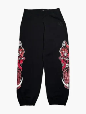 Warren Lotas S3 Reapers Sweatpants Black/Red