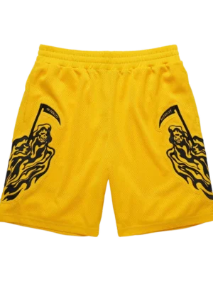Warren Lotas Serenity Mesh Shorts – Gold