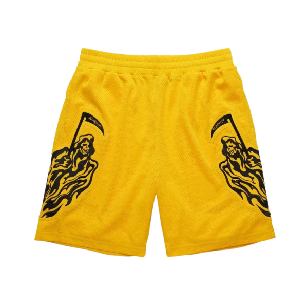 Warren Lotas Serenity Mesh Shorts – Gold