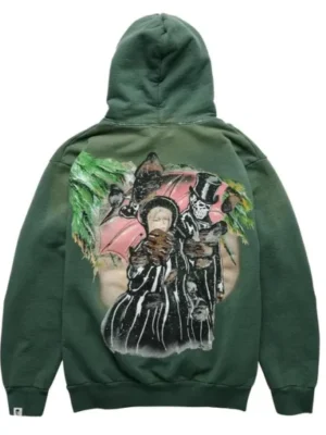 Warren Lotas Romance WL Hoodie Green