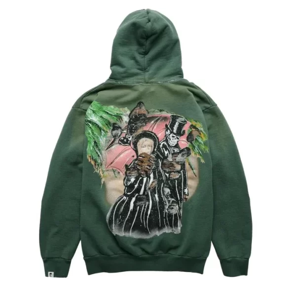 Warren Lotas Romance WL Hoodie Green