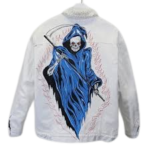 Warren Lotas Blue Skeleton Jacket