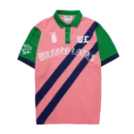 Warren Lotas Reaper Academy Polo – Pink/Navy/Green